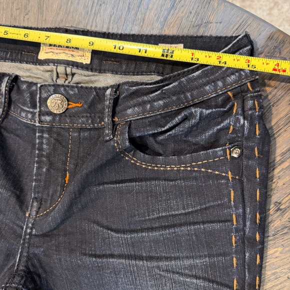 MEK USA Denim Women’s Jegging Dark Wash Stretch Jeans Size‎ 29 - Picture 9 of 10